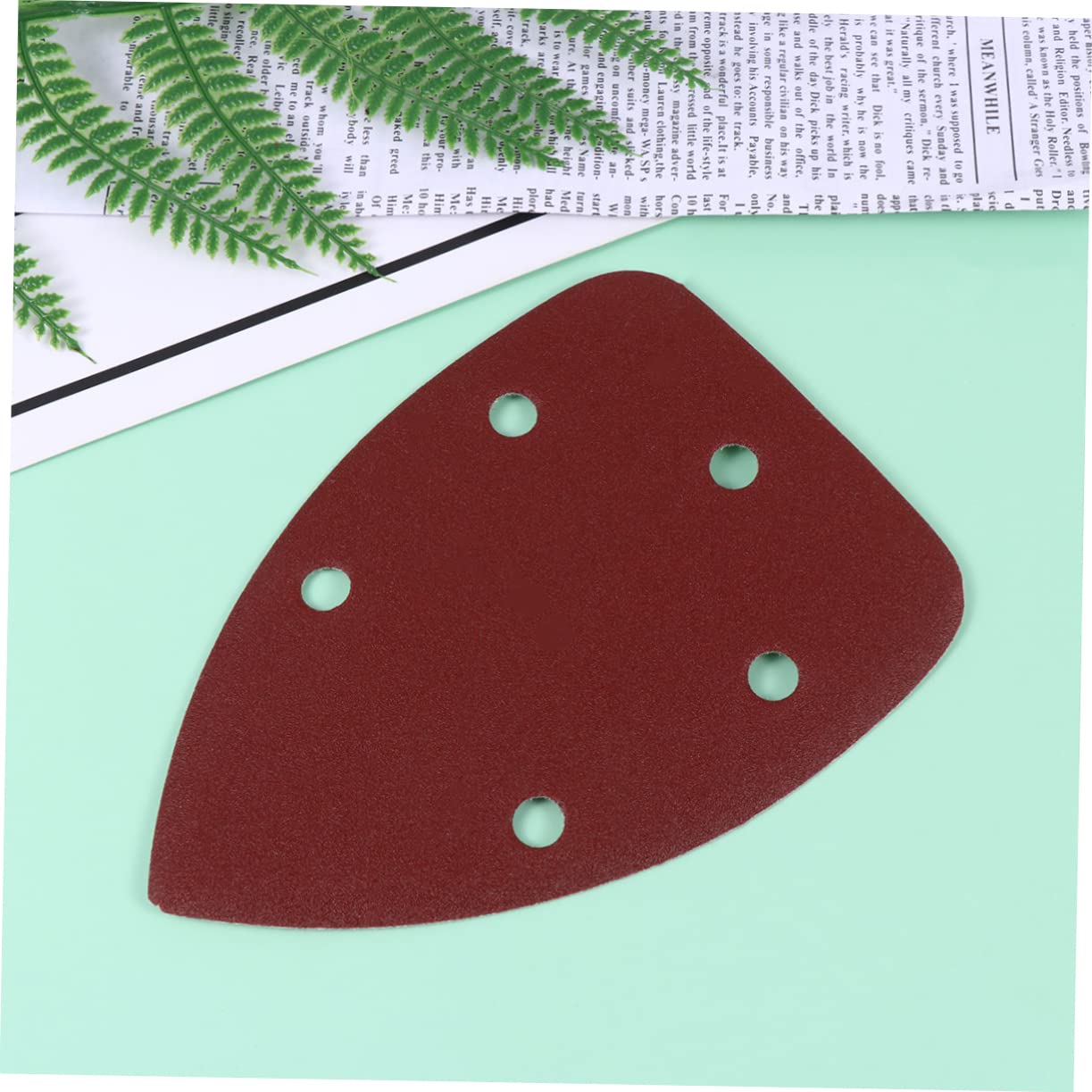 Triangle Sanding Paper Set Adhesive Backed Flocking Sandpaper Polishing Paper for Metal Aluminum Hardwood