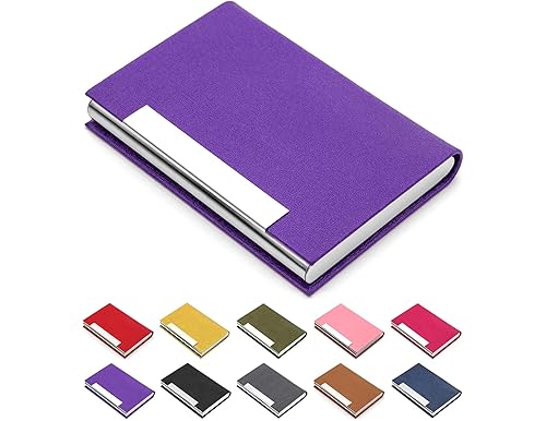 Best Purple Business Card Holders:  [2024 Review Guide]