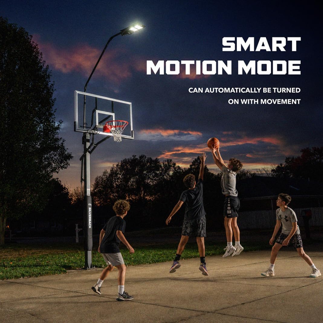 Silverback LED Basketball Hoop Light Illuminates Backboard