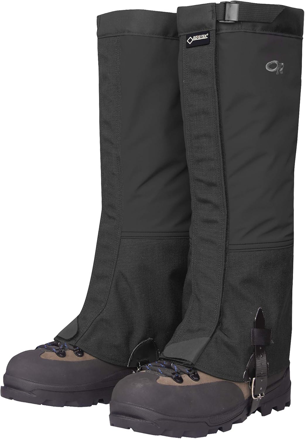 Outdoor Research Men's Crocodile Gaiters, Black, Small