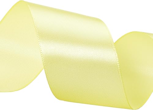 Miniatura 29 de Atrbb Cinta de satén de 25 yardas, 1-1/2 pulgadas de ancho, perfecta para bodas, lazos hechos a mano y envoltura de regalos, verde salvia