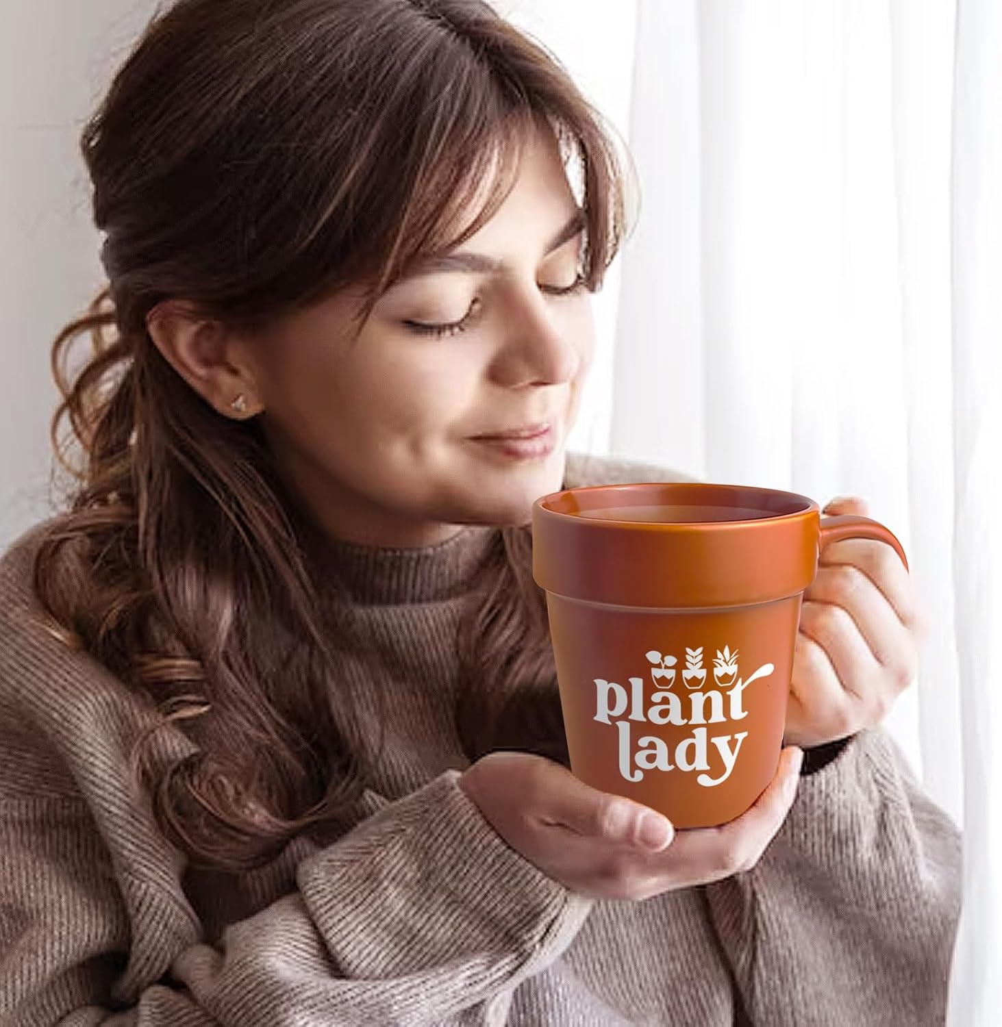 Funny Mug Gardening Gifts for Women Friend, Plant Lady Plant Lover Gift for Women Mother's Day, Cute Gardener Gifts for Her, Friends, Novelty Mug with Shovel Spoon - Image 7