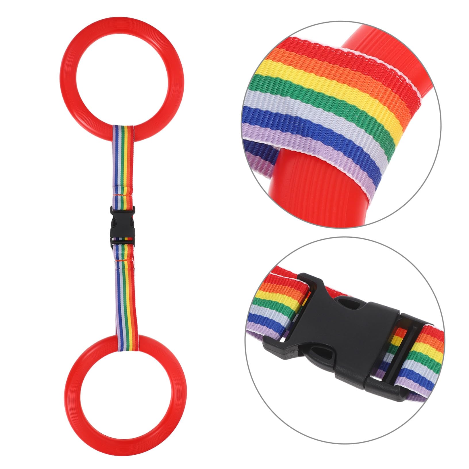 24 Juegos Pulsera de Identificación y Cuerda de Seguridad para Anillos Ajustables Correa Antipérdida para Guarderías y Paseos Grupo Banda de Muñeca Visible y Flexible para