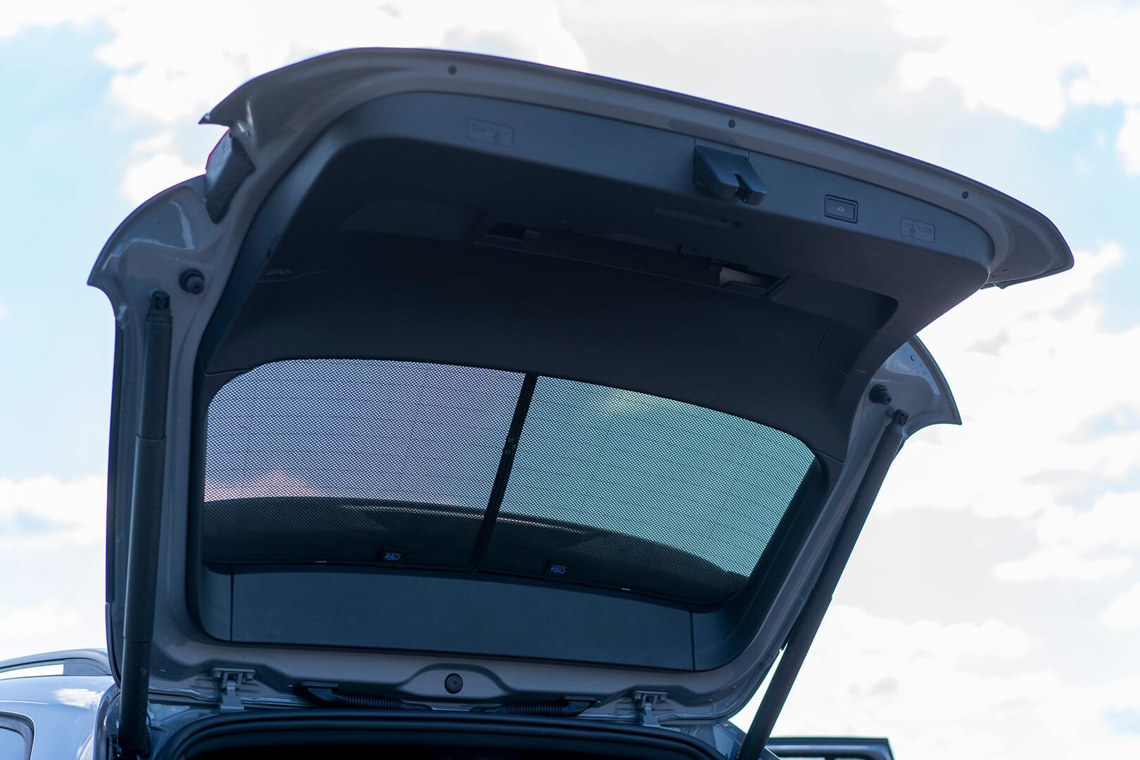 Satz Car Shades kompatibel mit Volkswagen Golf VIII Variant 2020- (6-teilig) Passgenaue Sonnenschutzblenden