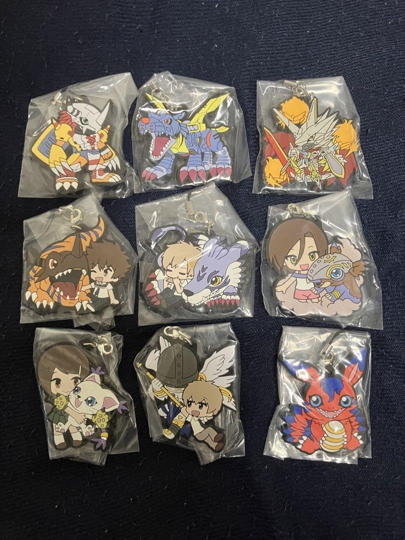 Amazon.co.jp: デジモンアドベンチャーtri ラバーマスコット まとめ  