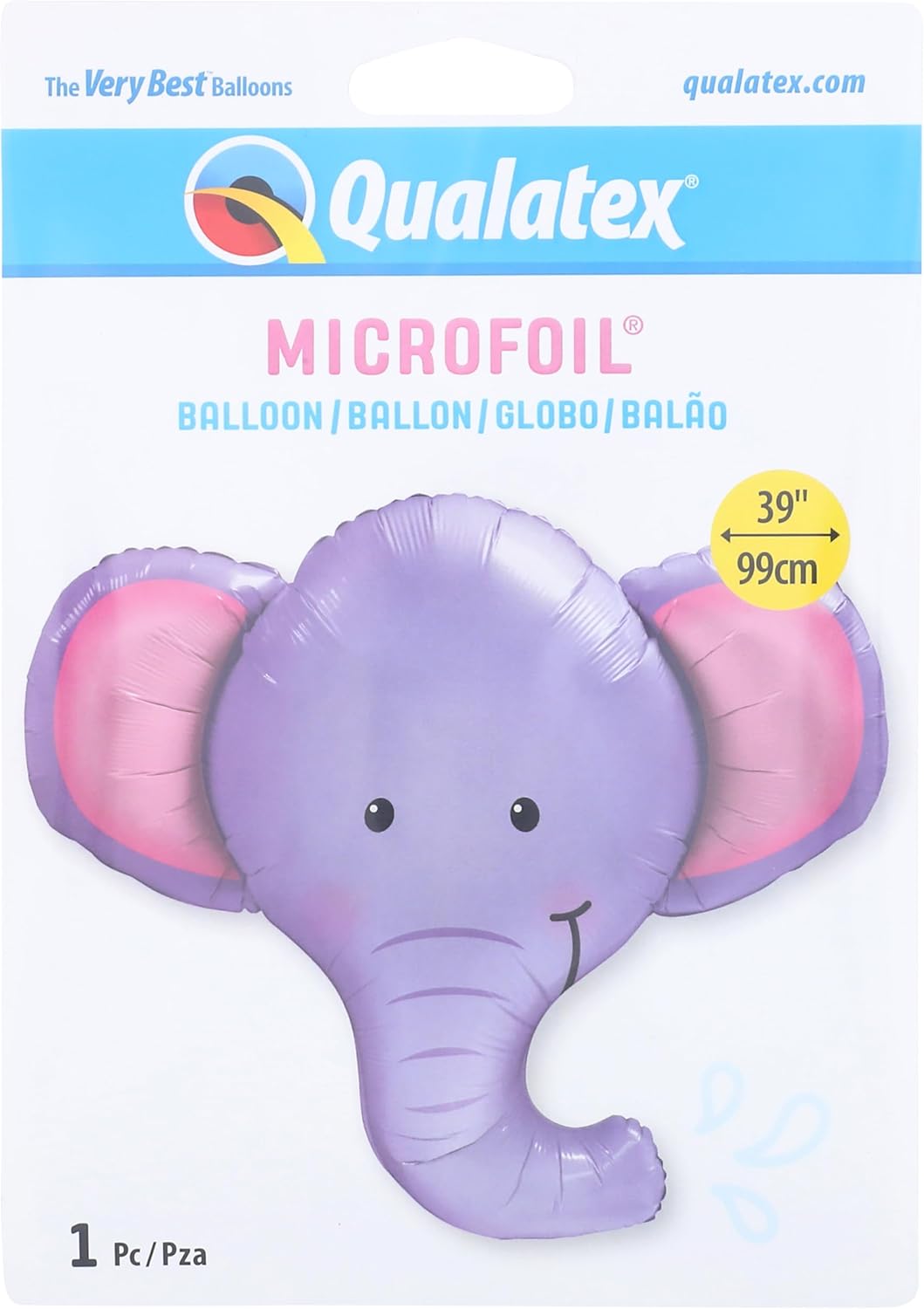Qualatex 39" Ellie The Elephant Helium Shape