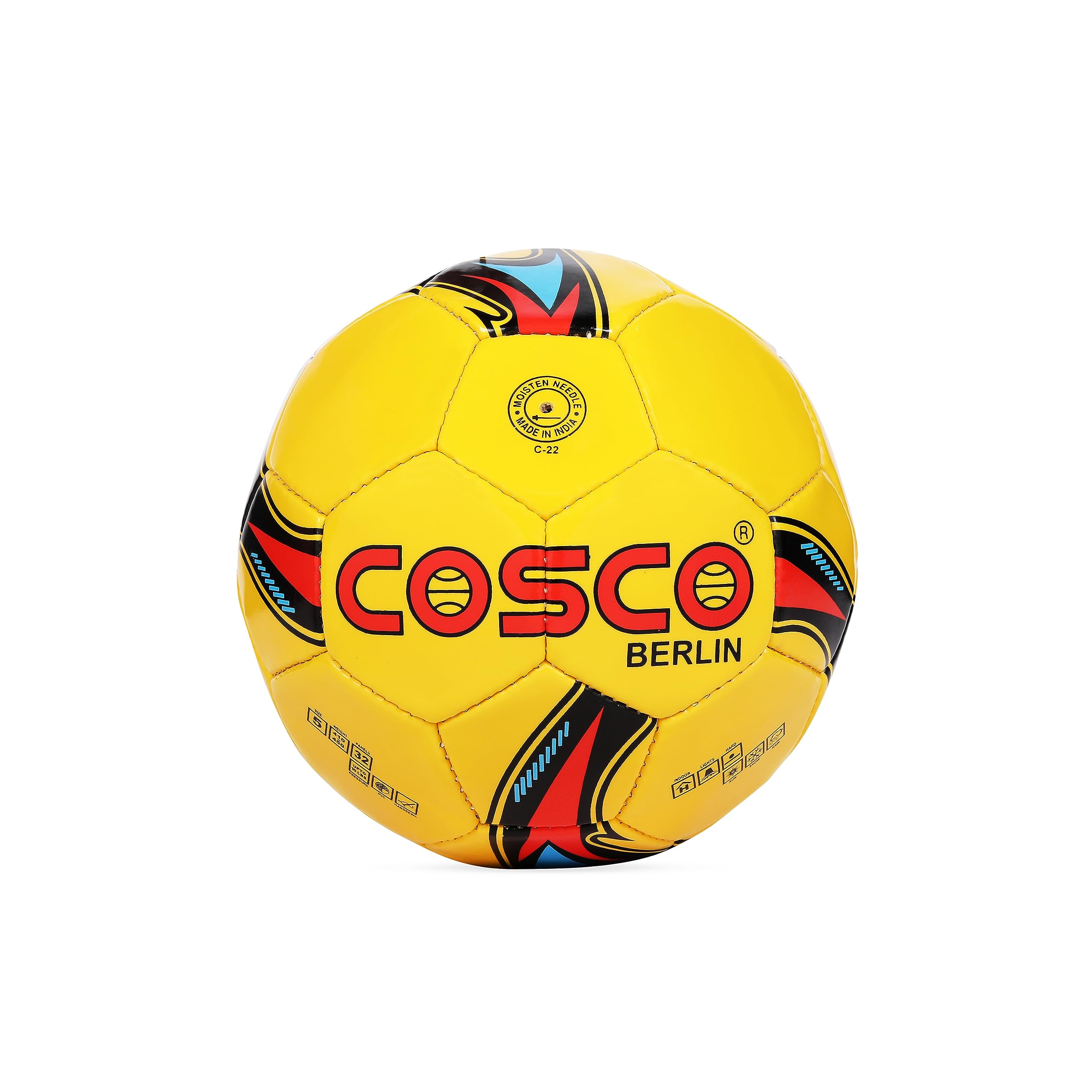 Cosco Berlin Football - Size: 5 (Blue) (B08G9LK9XS) Amazon Price History, Amazon Price Tracker