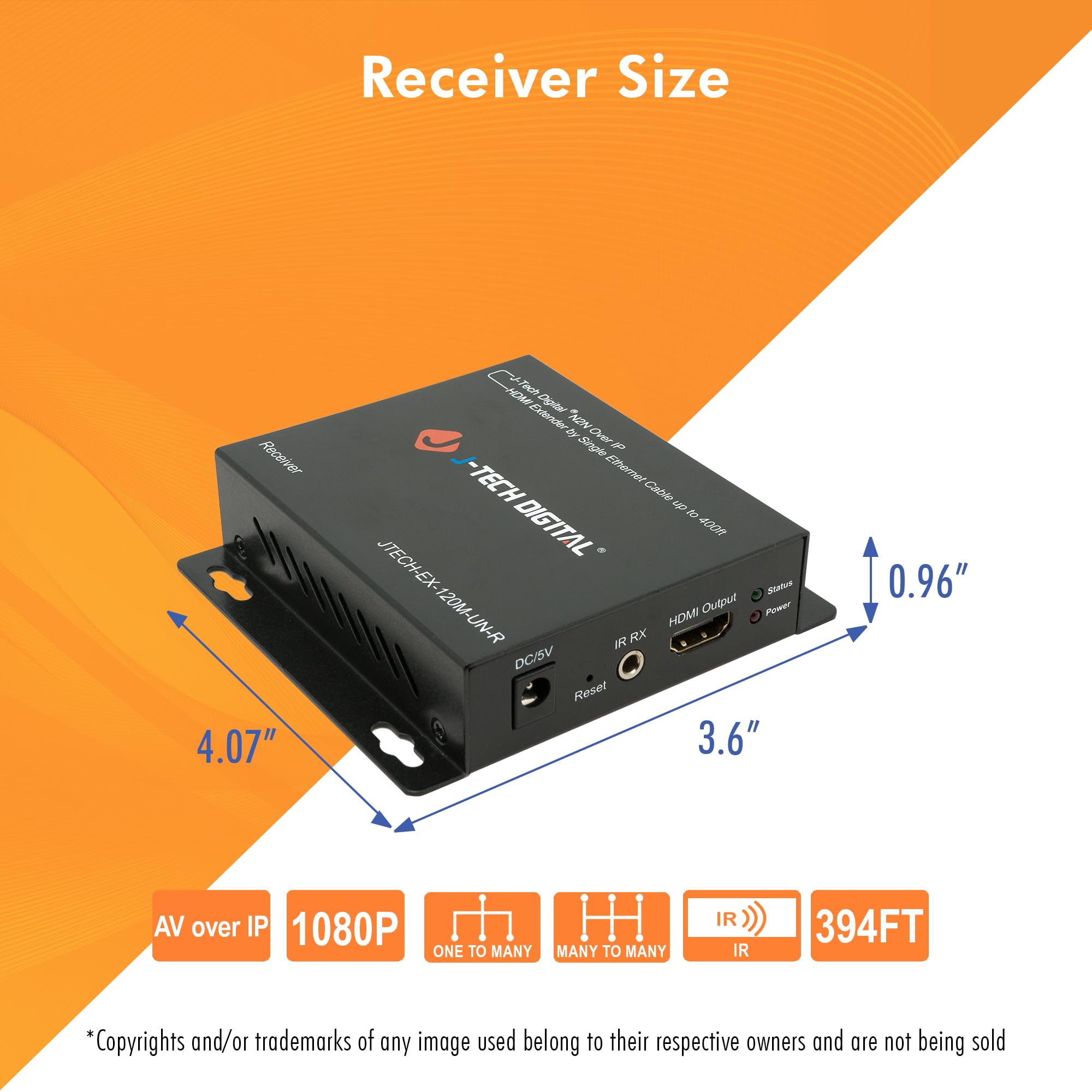 Amazon.com: J-Tech Digital ® ProAV ® Unlimited N x N HDMI Extender