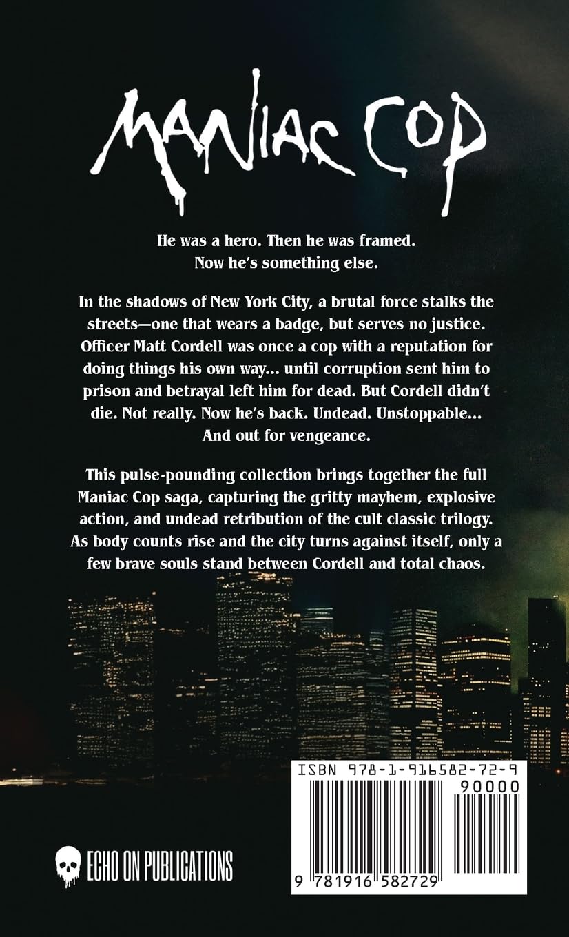 Maniac Cop: The Official Novelization Collection