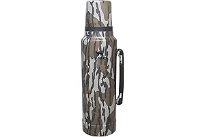 Camo Stanley Classic Vacuum Insulated Wide Mouth Bottle