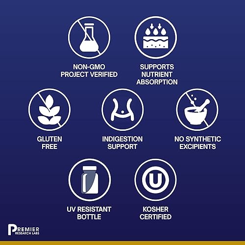 Miniatura 3 de Premier Research Labs HCL - Suplemento de ácido clorhidrato de betaína - Apoya la digestión - Vegano, sin gluten, Kosher - 90 cápsulas de origen