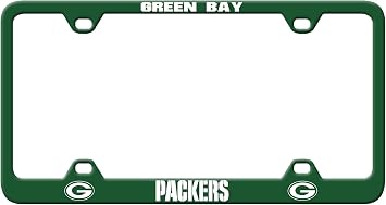 NFL Green Bay Packers Laser License Plate Frame