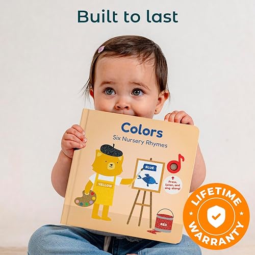 Miniatura 5 de Cali's Books Libro de colores para niños pequeños de 1 a 3 años  Libros musicales para niños, libro interactivo de sonido para bebés, juguetes
