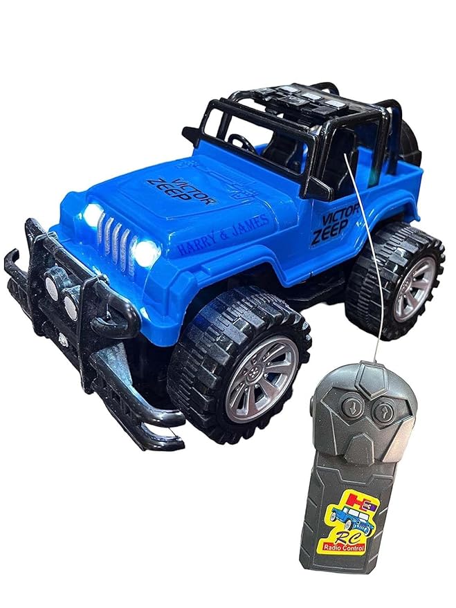 HARRY & JAMES® Remote Controlled Jeep, Remote Control Jeep Off Road Vehicle Toy, Remote Control