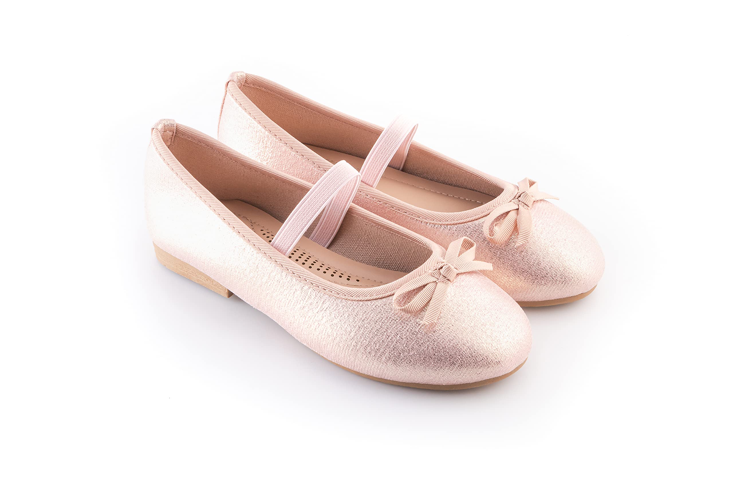 Ballerines Filles Platine - Girls Ballet Flats Platinum
