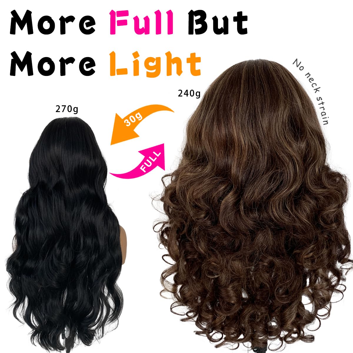 13x6 Glueless HD Lace Front Wigs Pre Plucked Honey Blonde Yaki Synthetic Body Wave Wigs Ready To Wear Highlight Balayage Wig