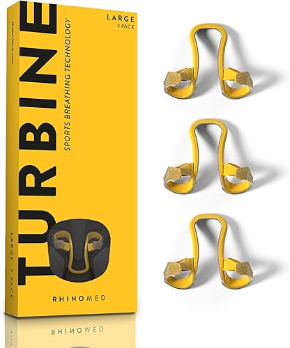 Miniatura 1 de Dilatador nasal de turbina rinomada para respiración atlética, mejora el flujo de aire durante el ejercicio, flexible y ligero