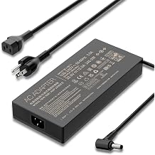 240w Power Adapter Adp-240eb B Replacement for Asus Tuf Gaming F15 F17 F16 A15 A16 A17 Rog Strix G15 G16 G17 Rog Zephyrus G14 G16 M16 S15 S17 Vivobook 20v 12a Laptop Charger Black 01