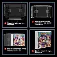 Vista 4 de 10 fundas protectoras de caja transparente para Nintendo DS NTSC, funda de plástico transparente de alta calidad, funda protectora resistente a