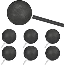 6PCS Foam Arrow Heads Spherical Soft Sponge Arrow Tips Safety Arrowhead for Archery Game CS Shooting Outdoor Practice