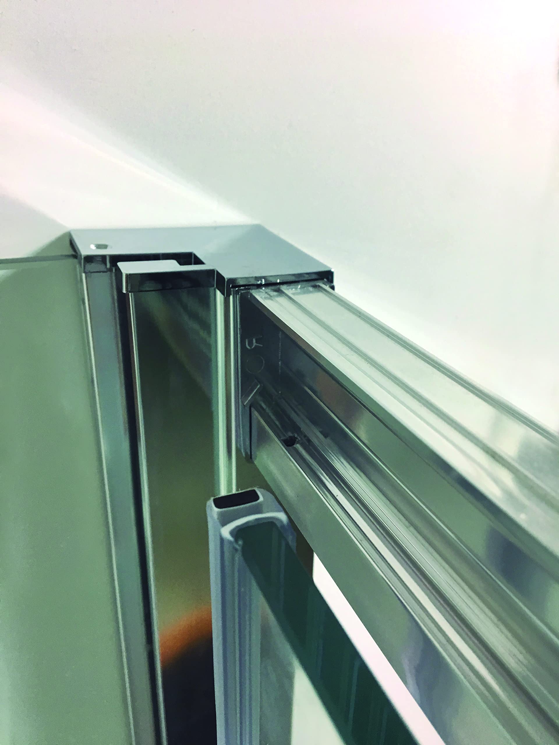 Paroi De Douche à L'italienne Fixe L.100 X H.195 Cm, Verre