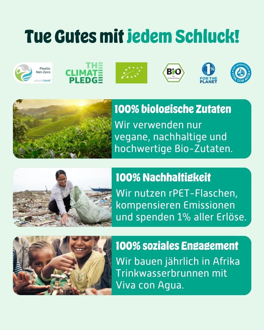 KOMBUCHERY® Mix Raw Kombucha BIO | 12 x 400ml | Fermentierter Tee mit aktiven Darm-Kulturen | Zuckerarm & Kalorienarm | Unpasteurisiert, PrioBiotic, Vegan & Testsieger | inkl. 3€ Pfand