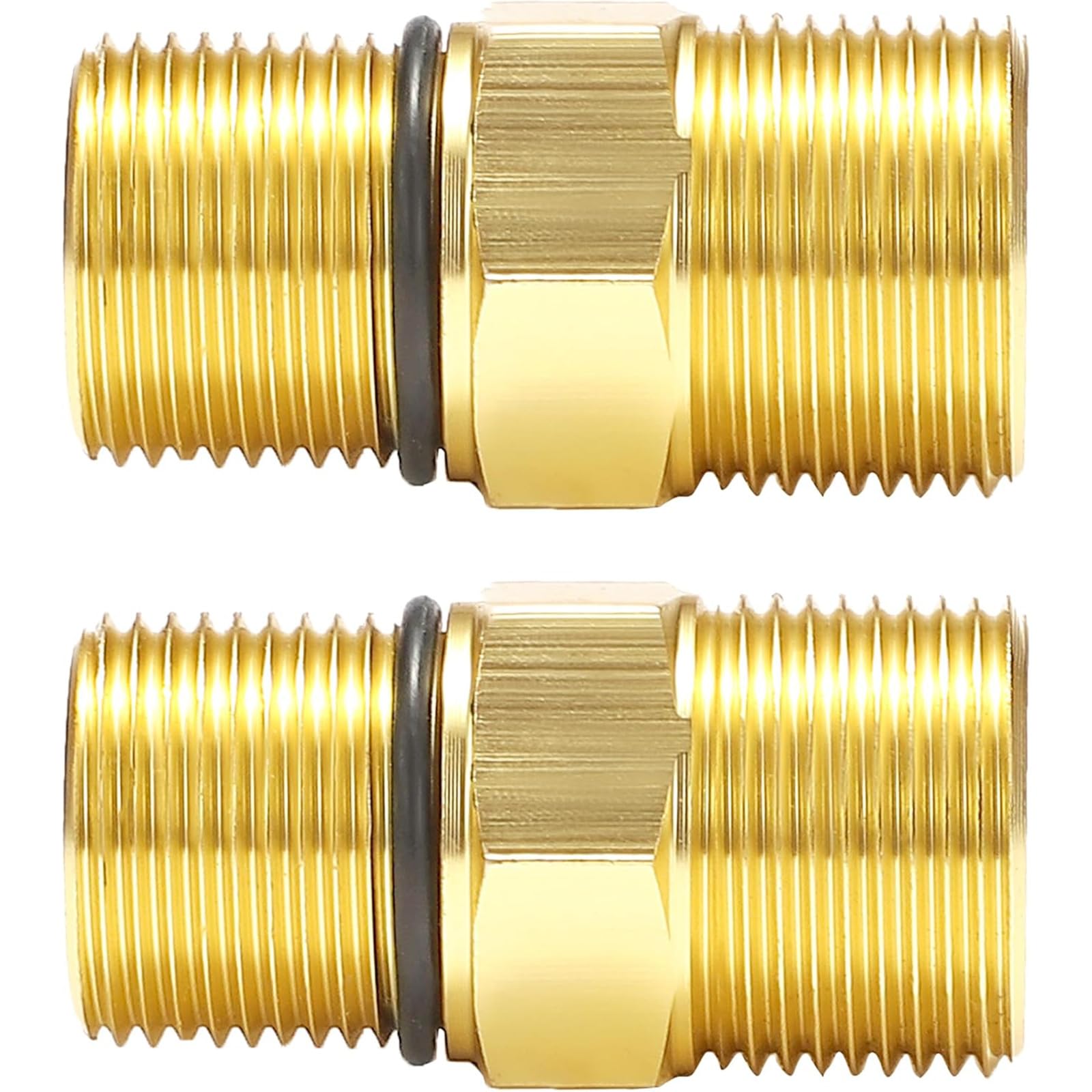 Brass Water Pumps Outlet Connectors Leakproof Pumps Outlet Adapter for Secure Installation on Pressure Washers Leakproof Adapter