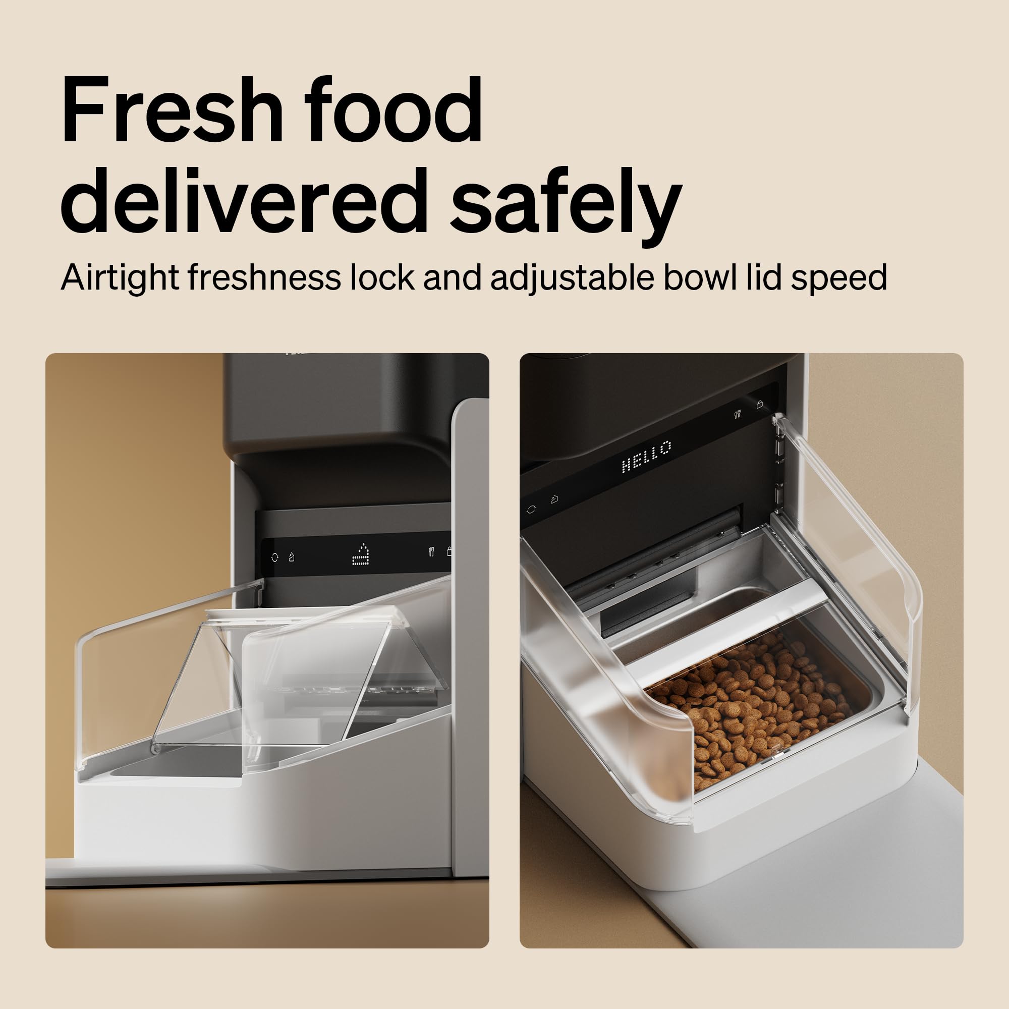 PETLIBRO RFID Automatic Cat Feeder, Collar Sensor-Activated Personalized Meals, Cats Recognition & Diet Tracking for Cats with Special Dietary Needs and Prevents Food Stealing - image 2