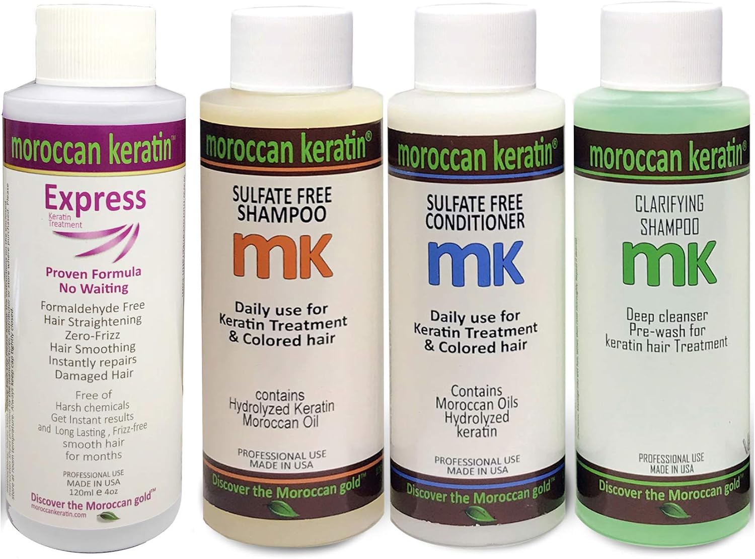 Moroccan Keratin Express Smoothing Straightening Hair Treatment