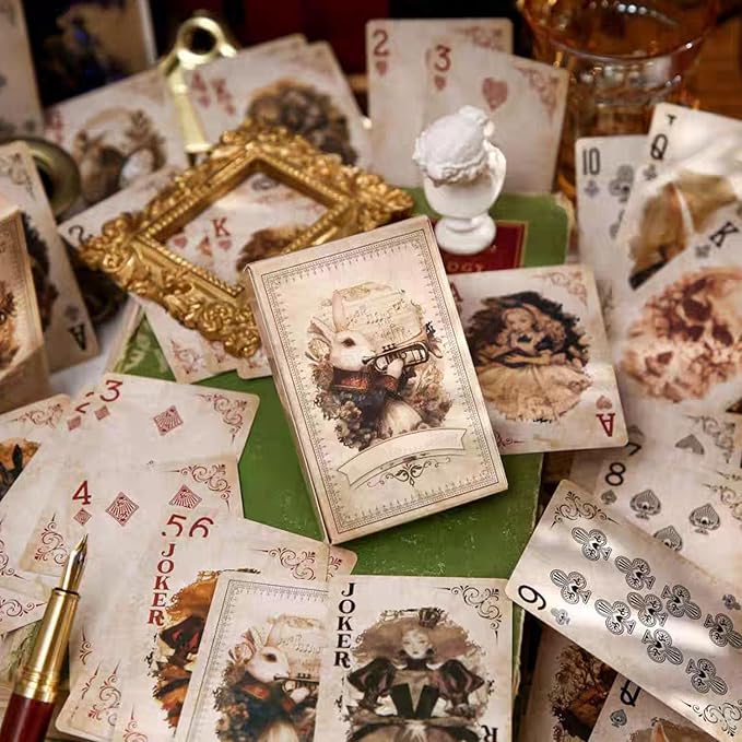 Baraja de Naipes Vintage Estilo Póker 54 Cartas miniatura 2