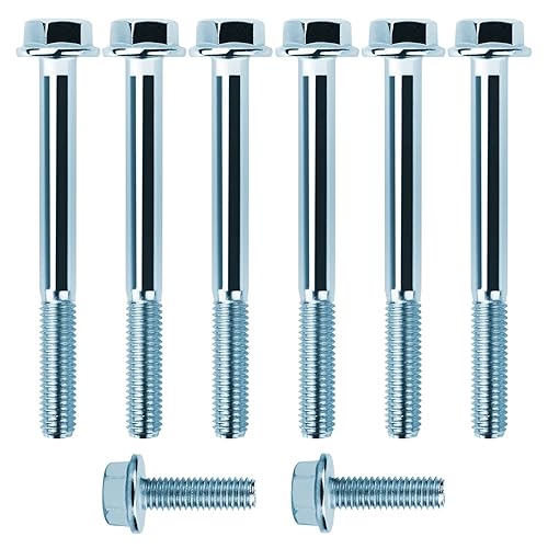 Kit de tornillos para bomba de agua LS Kit de tornillos para termostato Compatible con todos los motores GM Chevrolet 1997-2014 Serie LS LSX LS1 LS2