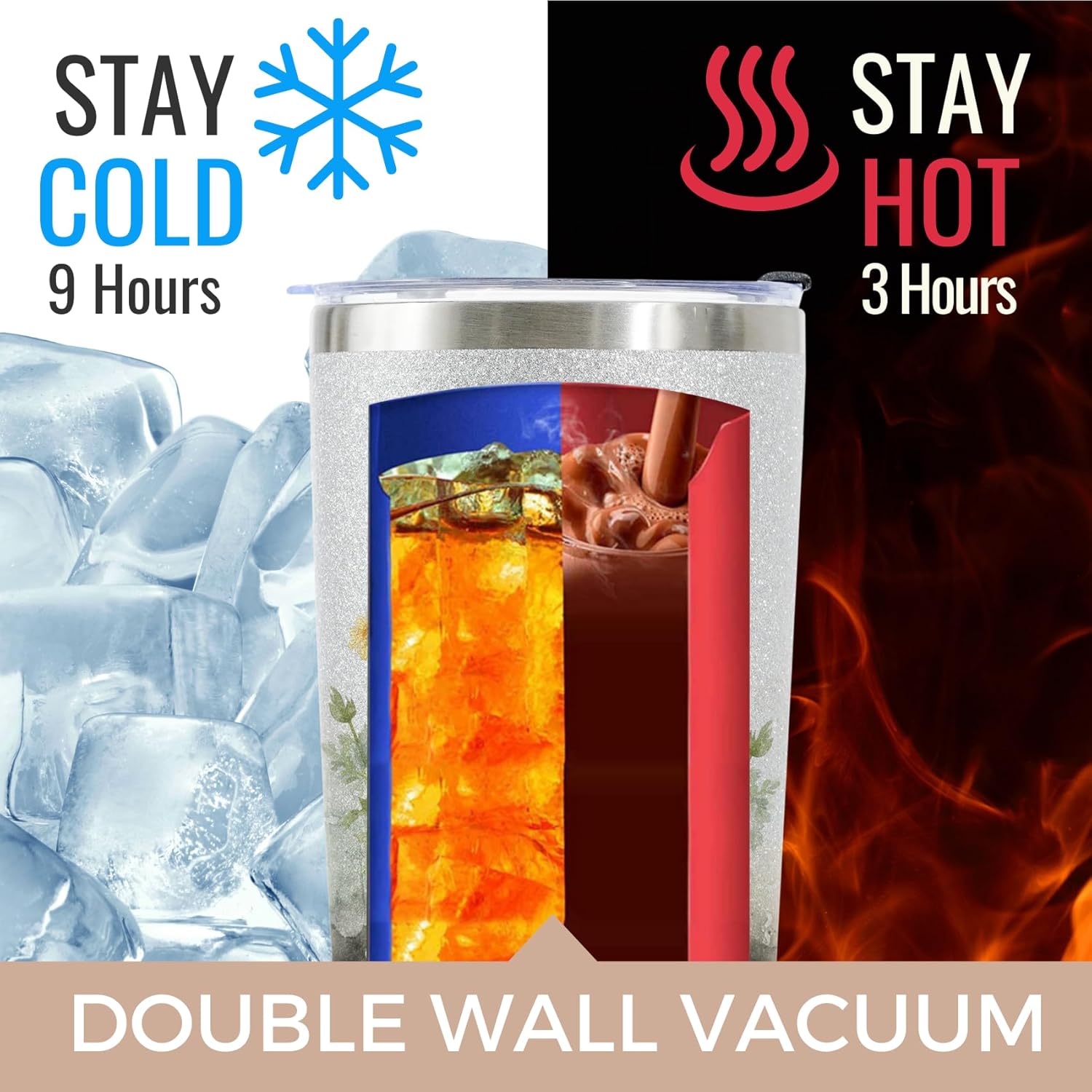 Onebttl Bunny Glitter Tumbler with Lid and Straw, Unique 20oz Cute Tumbler for Women & Girl, Bunny Lover Gifts for Christmas, Birthday - Image 6