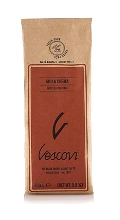 V Vescovi Moka Crema – Premium Italian Ground Espresso –