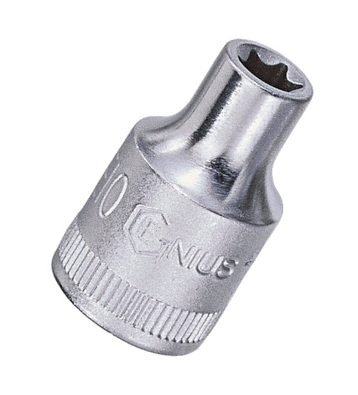Genius Tools 3/8" Dr. E-11 E-Star Hand Socket - 353511