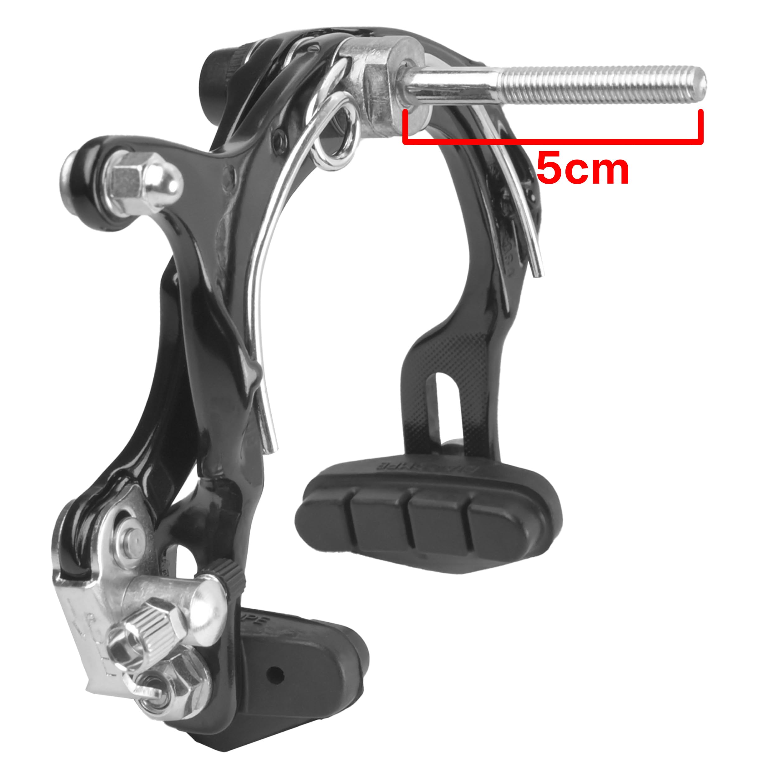 Dia-COMPE 884QL Bulldog BMX Freestyle Pinza Freno Anteriore Adesivo Nero, DP3247-F-ZEO