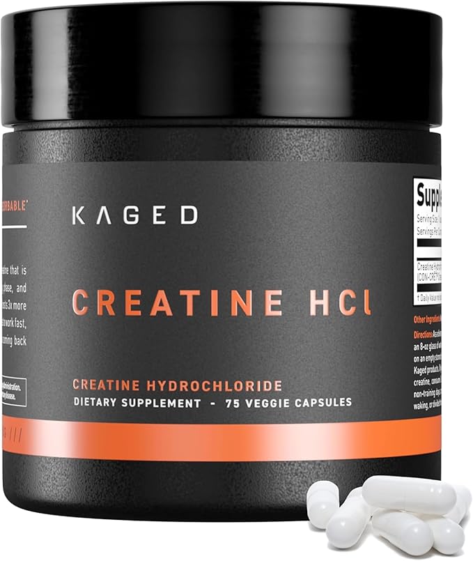 Kaged Creatine HCl Capsules (75 servings)