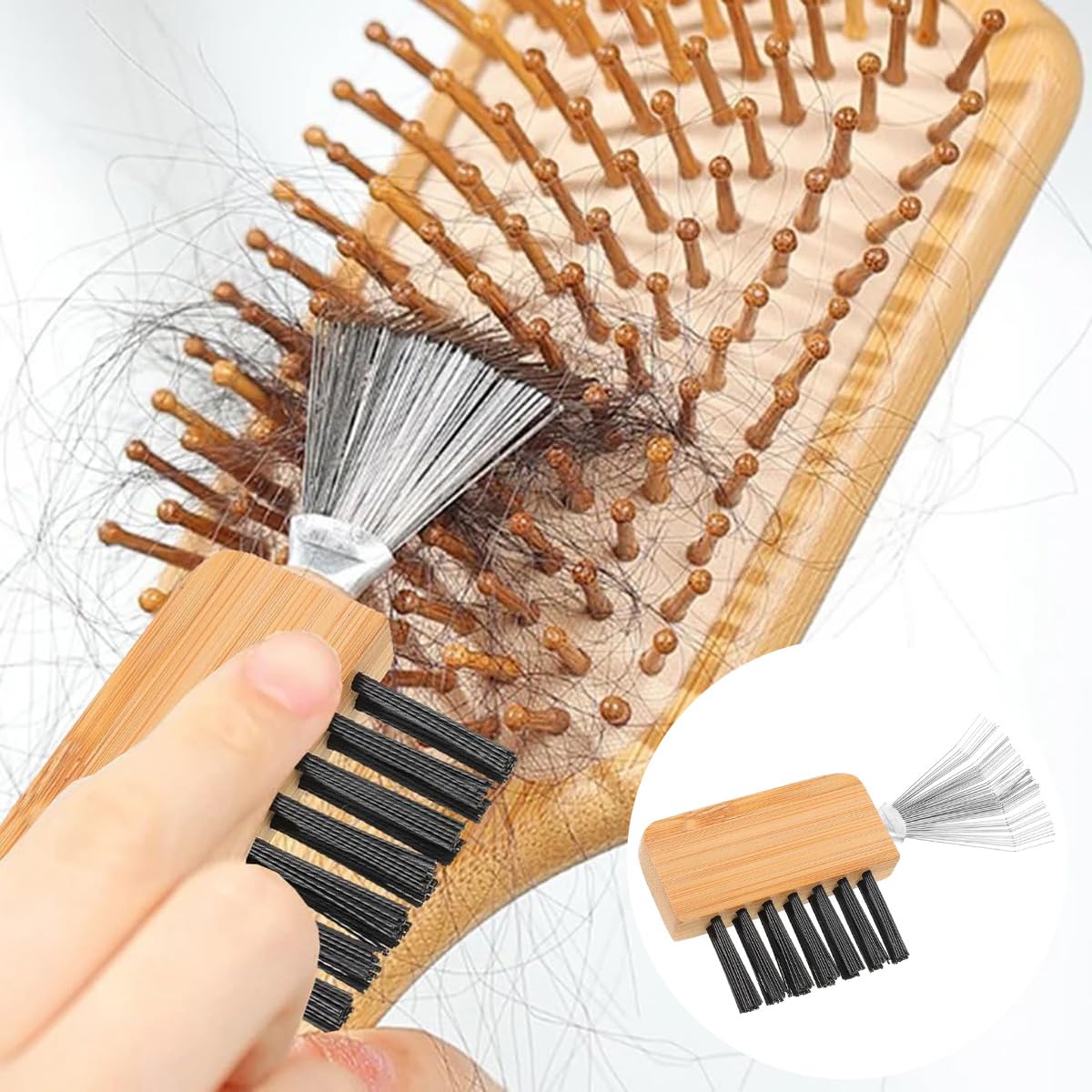 Mini Comb Cleaner to środek do czyszczenia pędzli do użytku domowego, fryzjerskiego lub osobistego.
