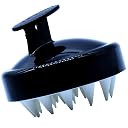 VREENY Hair Scalp Massager Shampoo Brush Scrubber Scalp Massager For hair Growth Hair Washing Brush Silicone Head Body Massager gallery image