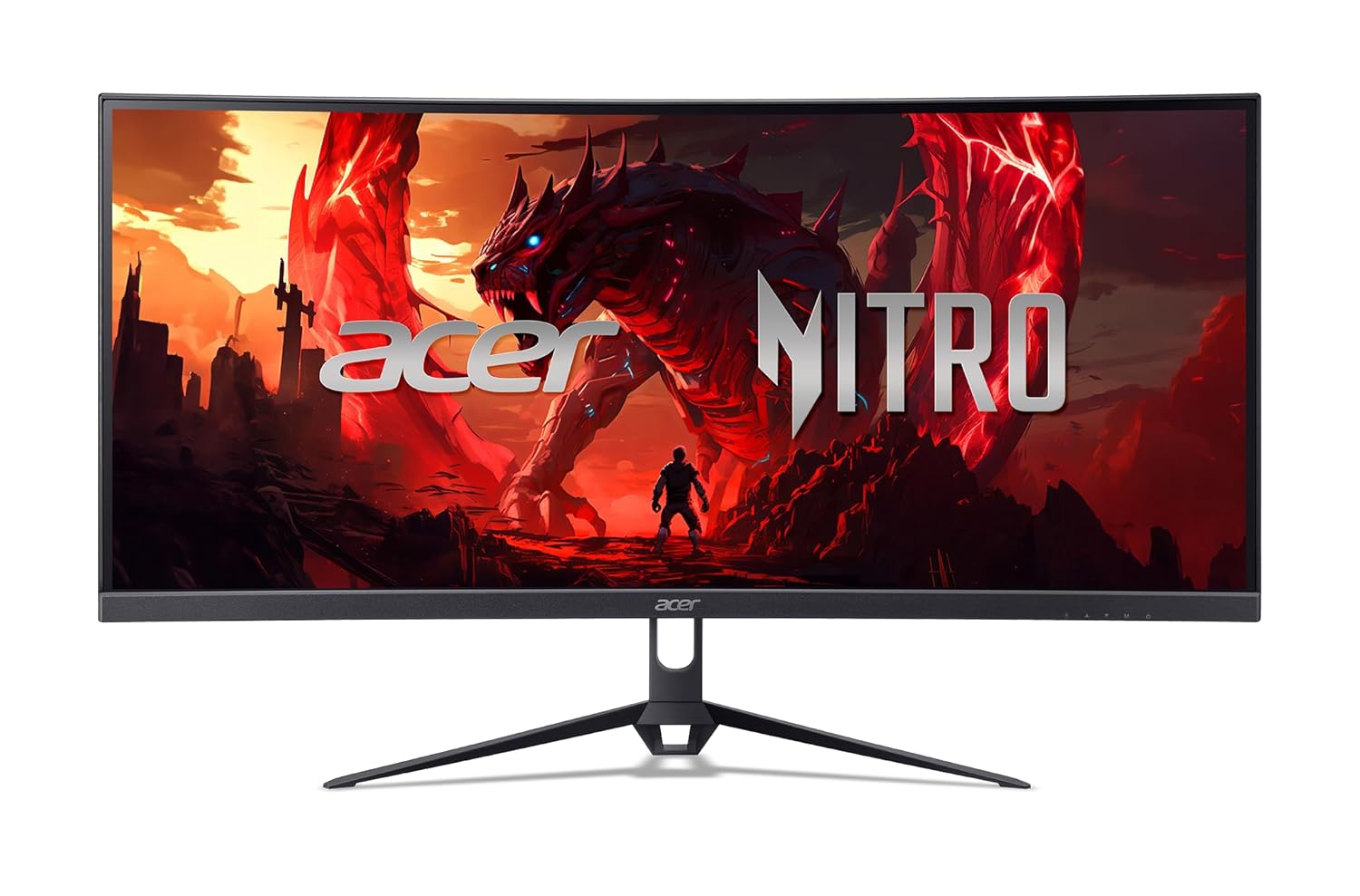 Acer Nitro 29.5” UWFHD 2560 x 1080 1800R Curved Gaming Monitor | AMD FreeSync Premium | Up to 200Hz Refresh Rate | 1ms (VRB) | sRGB 100% | 1 x Display Port 1.4 & 2 x HDMI 2.0 Ports | ED300C X1bmiippx