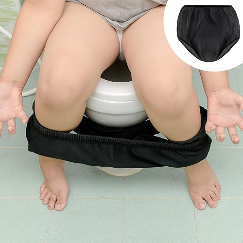 Miniatura 4 de 9 piezas de calzoncillos impermeables para incontinencia, pantalones de plástico a prueba de fugas, ropa interior de incontinencia para adultos,