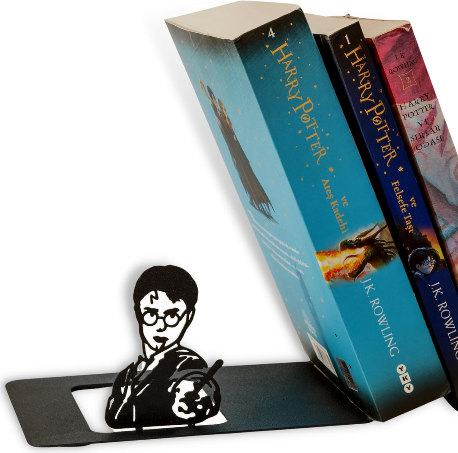 Renovatio Wizard Metal Bookend Unique, Cute, and Geeky