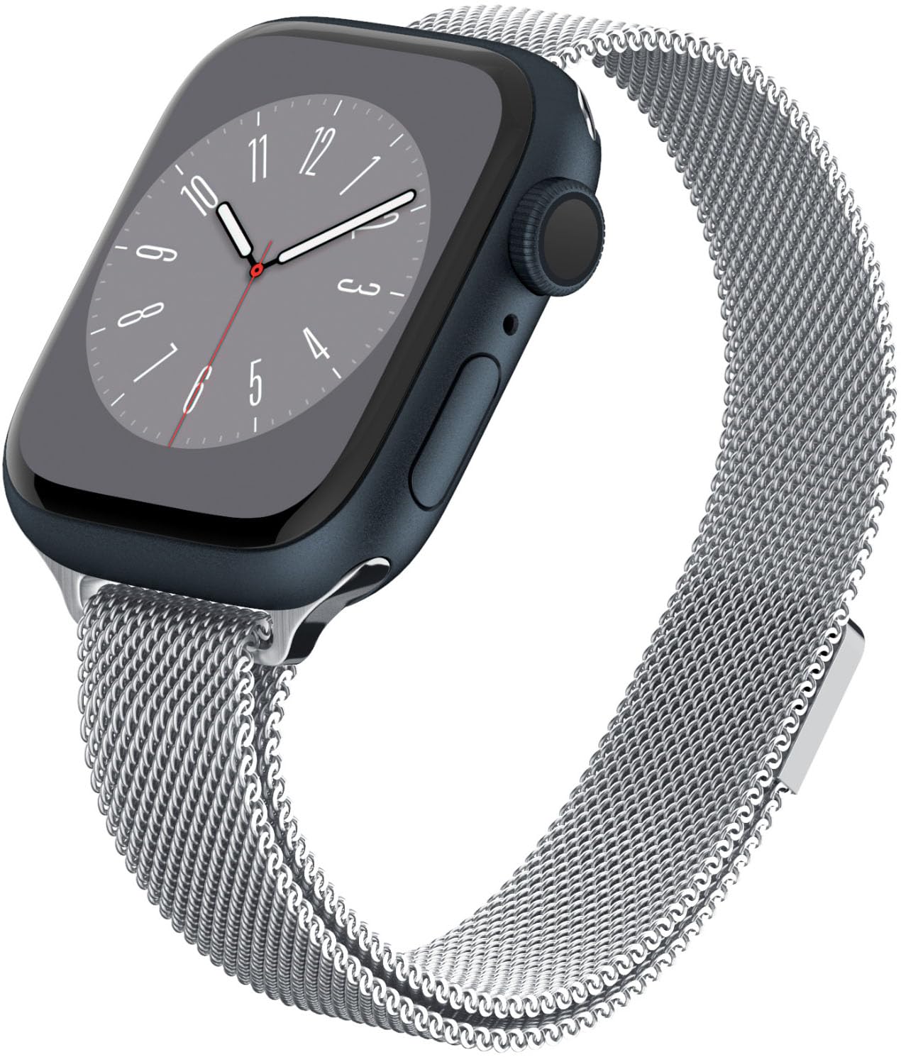 Spigen Apple Watch 42mm Seri 11/10-41mm Seri 9/8/7-40mm Seri SE/3/SE2/SE/6/5/4 ile Uyumlu Kordon Kayış Band Lite Fit Silver - AMP06842