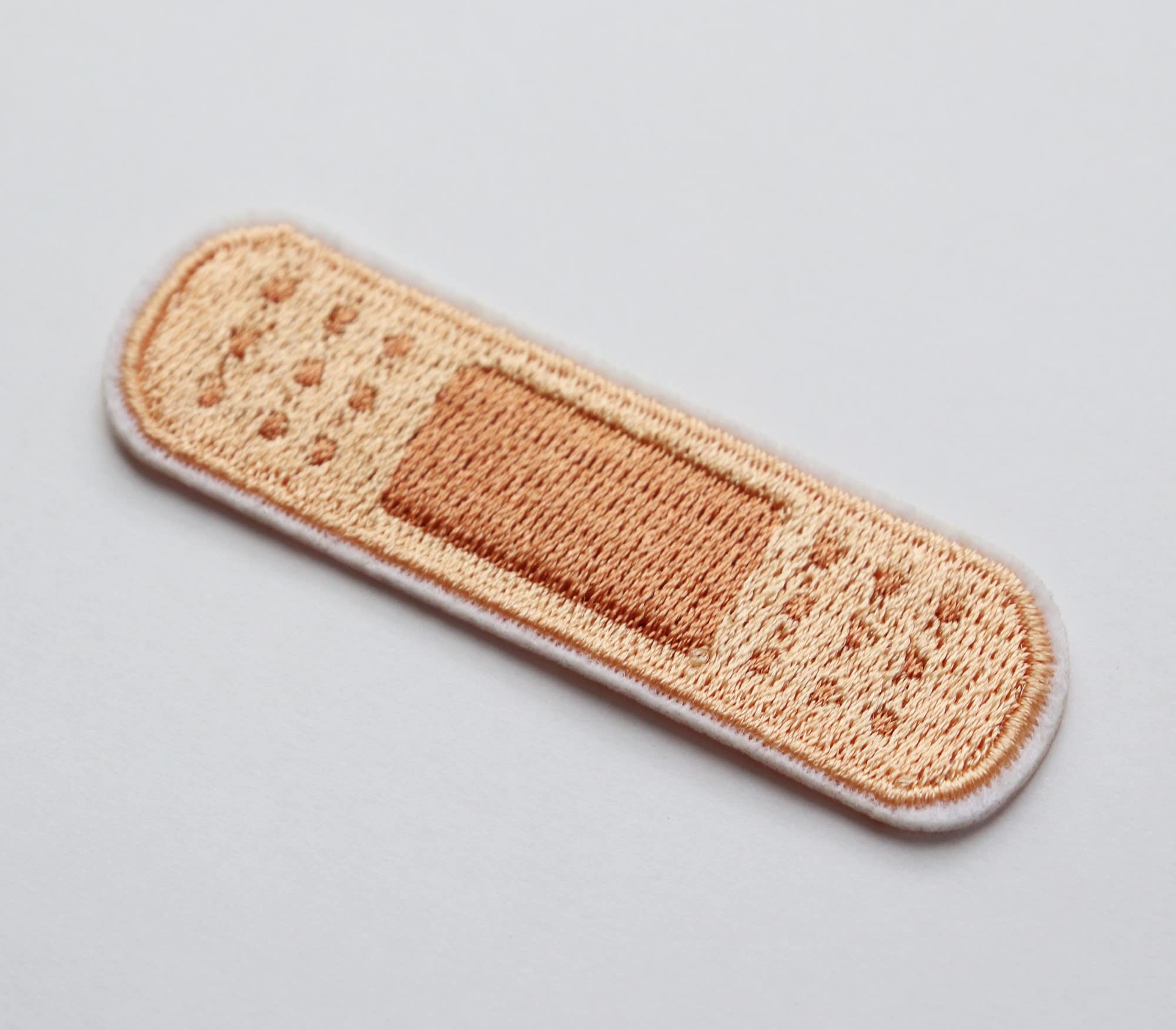 Amazon.co.jp: ワッペン 絆創膏 3枚セット アイロン接着 ばんそうこう  