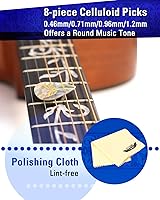 Vista 6 de Stage Rocker Guitar Accessories Gift Box for Acoustic and Electric Guitars, 5-in-1 Essential Gift