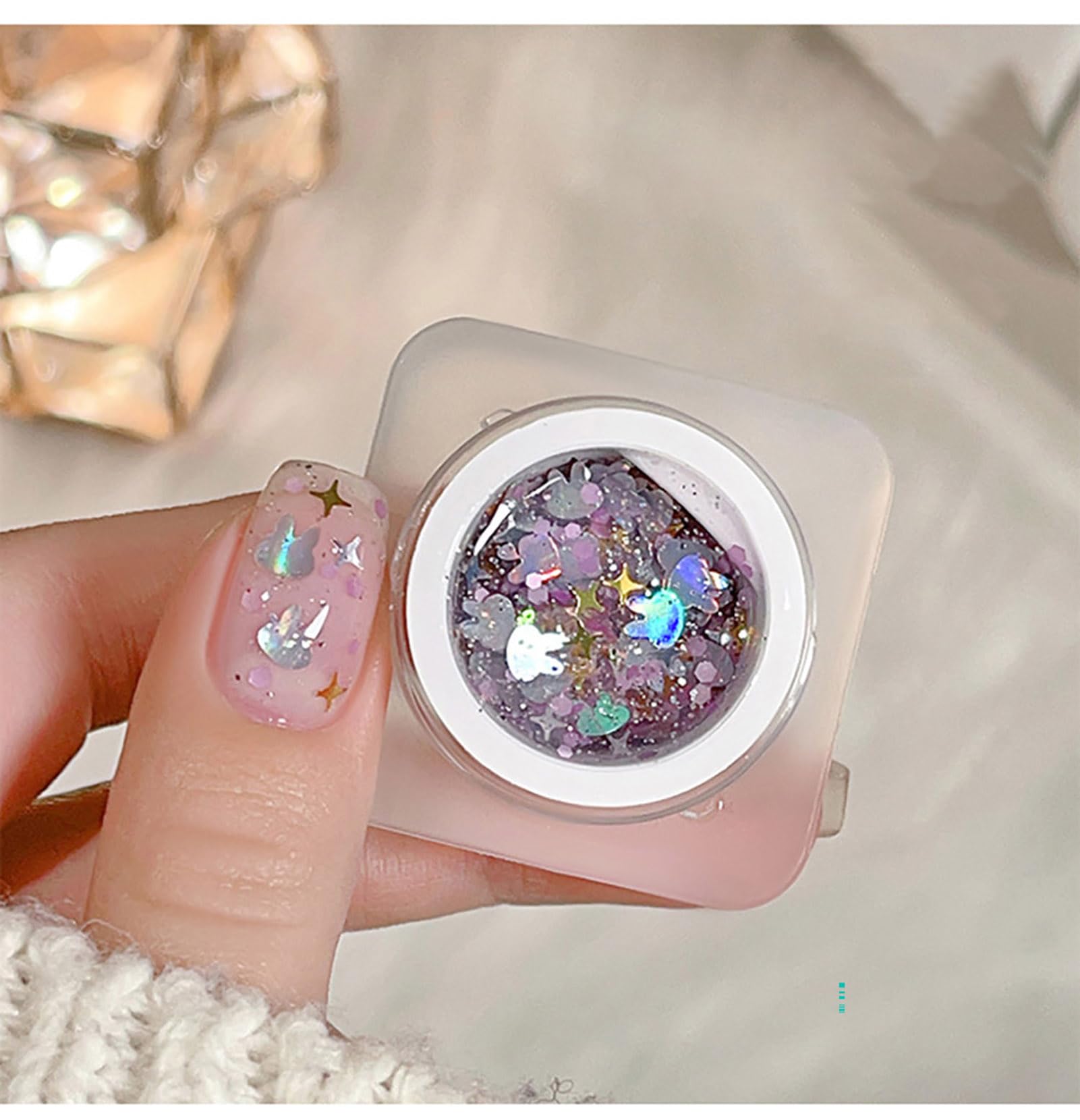 MISS GOOEY Topcoat Finish Top Coat Gel Quick Dry UV LED Paint High Gloss Volumizing Stain Resistant Vegan Long Lasting Resistant Doing Housework No Peeling Paint 15m