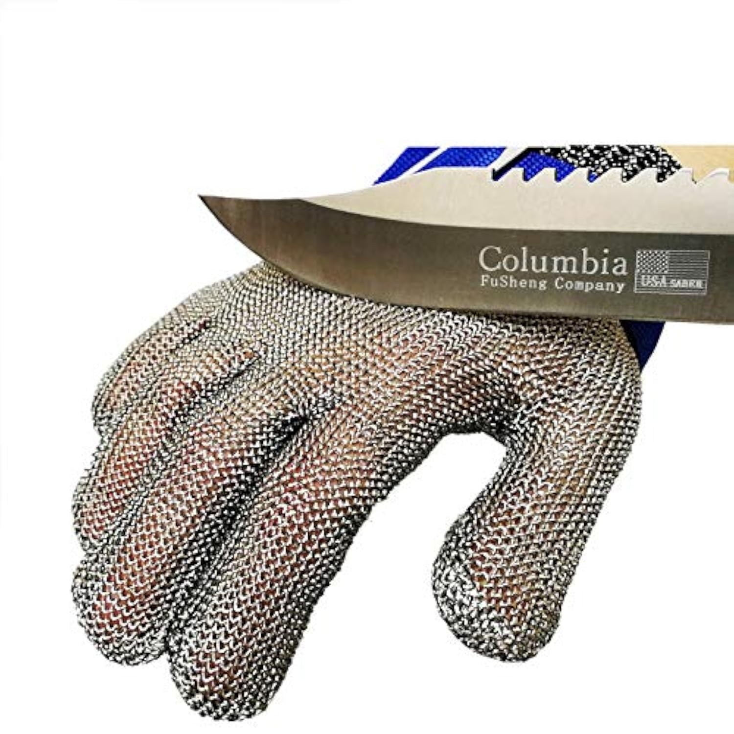 Cut Resistant Stainless Steel Gloves, Grade Level 5 Protection,Comfortable Safety Kitchen Cut Gloves for Multiple Uses (M)