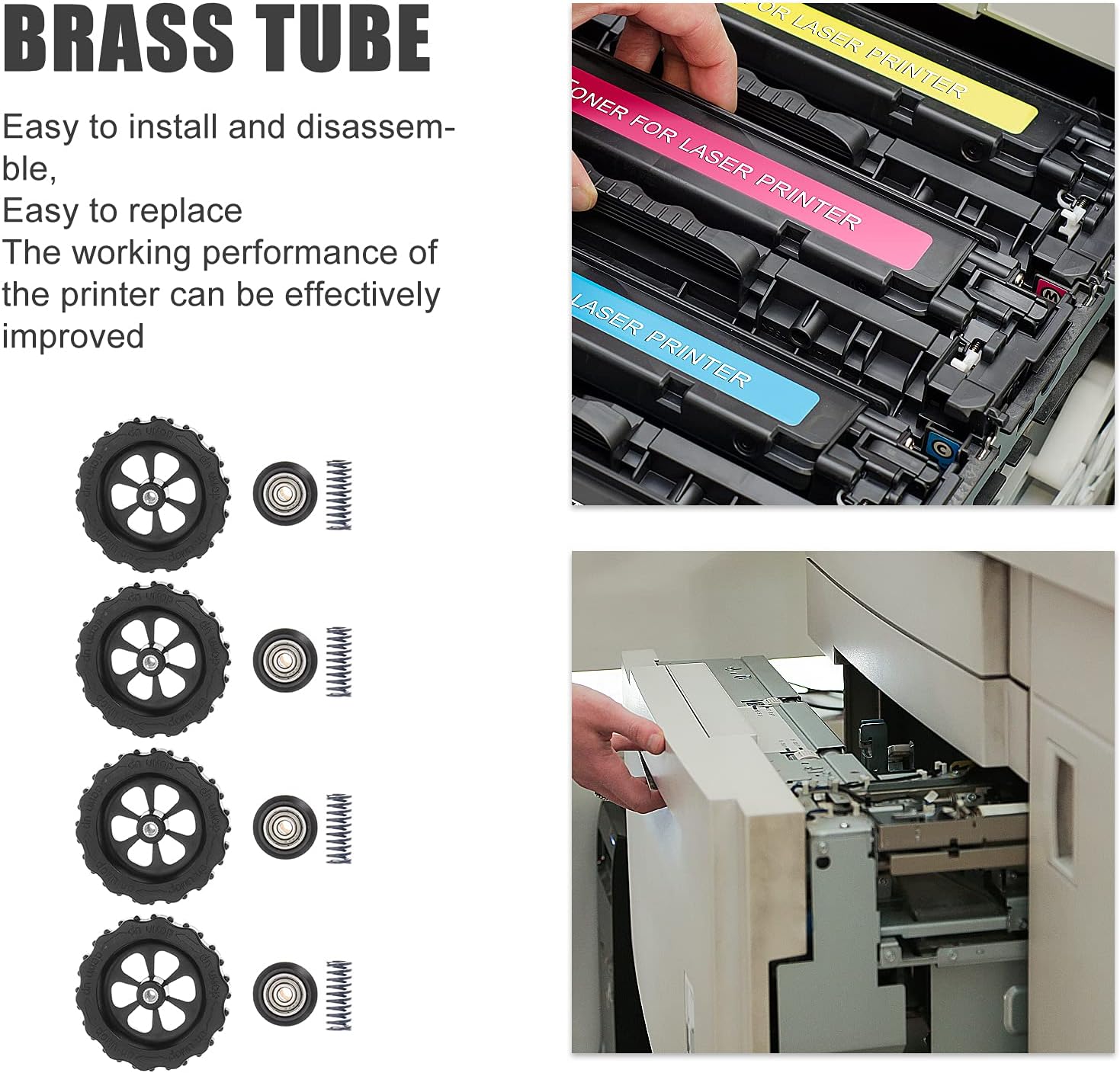 review Printer Parts 1 Set 3D Printer Accessories Hand Twisting Leveling Nut Hot Bed Spring Kits