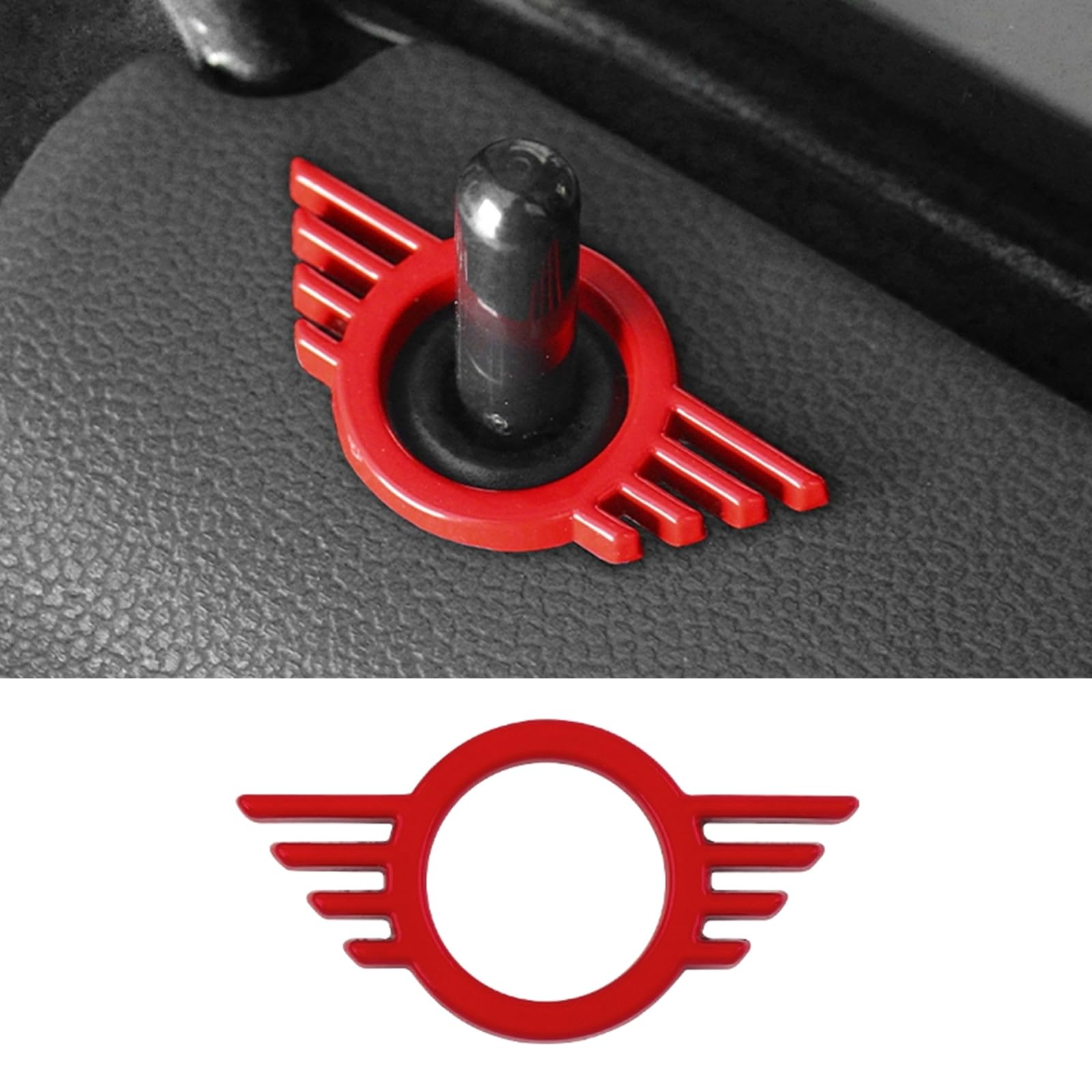 Amazon | FDAIUN 車用 ドアロックピン 装飾 For BMW MINI 汎用 可愛い