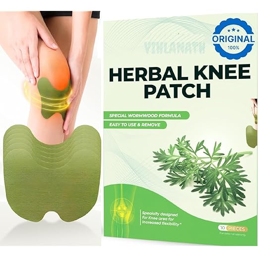 Herbal Knee Pain Relief Patches - 30 pcs