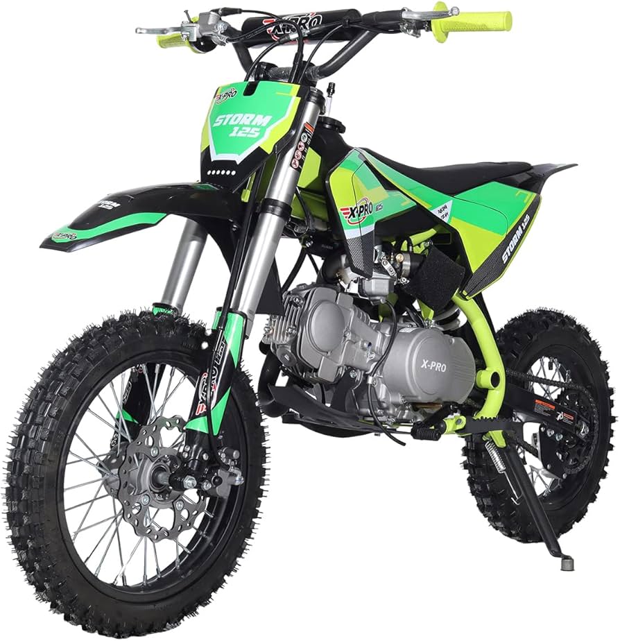 Amazon.com: X-PRO Storm 125cc Zongshen Brand Engine Dirt Bike with